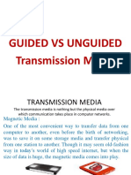 Guided Vs Unguided Transmission Media