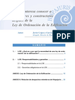 LOE Comentada A Constructores y Promotores PDF