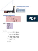 Calculating Dew Point Formula