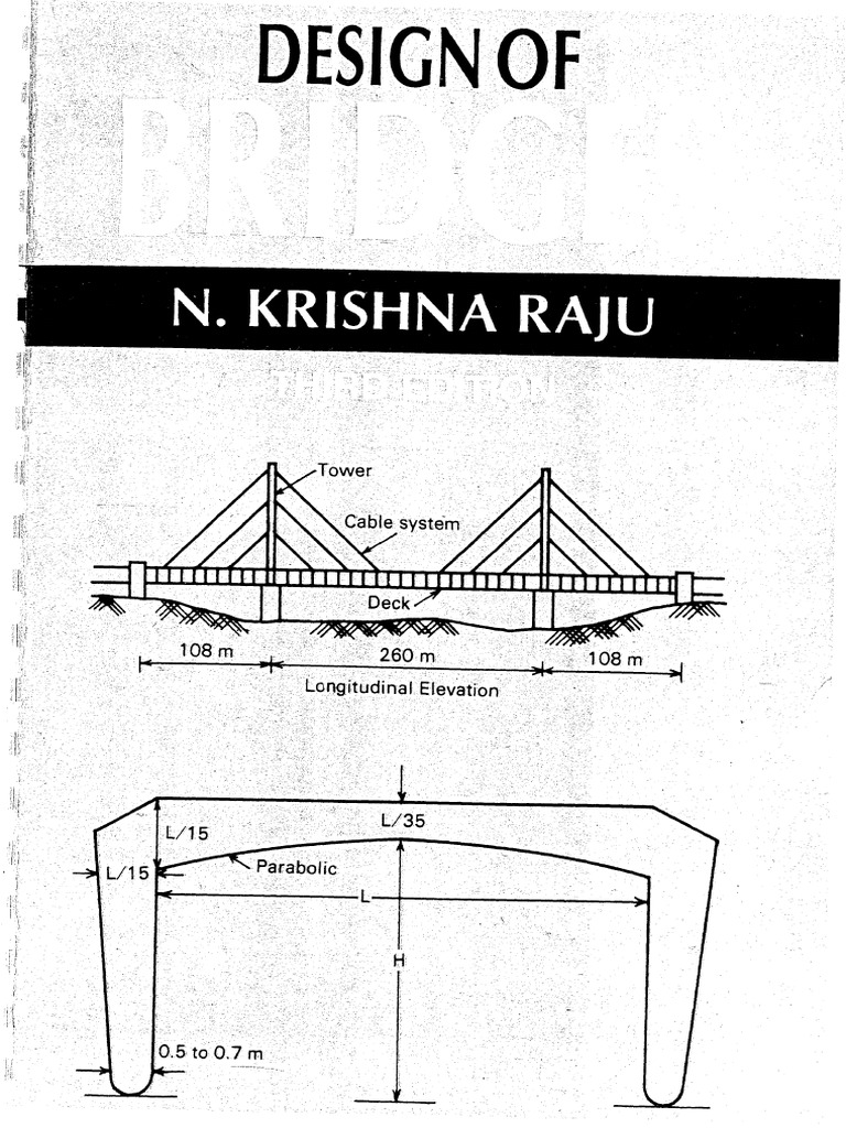 Design of Bridges - Krishna Raju PDF | PDF