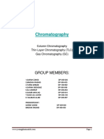 Chromatography: Group Members