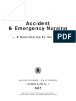 Accident & Emergency Nursing: ... A Contribution To The Future