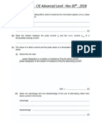 Chapter Test: AC: CIE Advanced Level: Nov 30, 2018