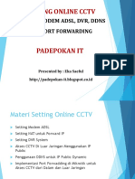 Setting Online CCTV-Padepokan IT