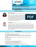Framework Programme Working Group: Featured Guests