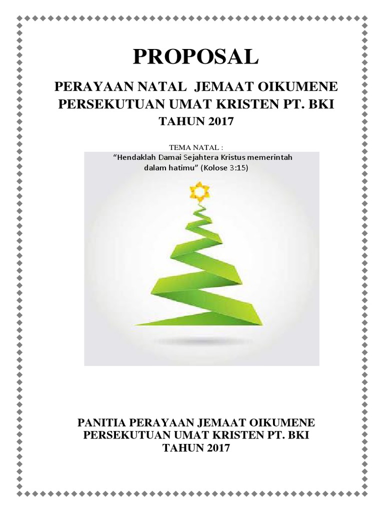 Contoh Tema Natal 2017