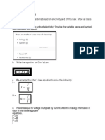 Lab - Ohm's Law