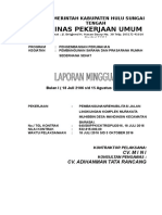 Pembangunan Jalan Lingkungan Komplek Murakata