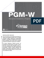 Instalación y programación del módulo PGM-W inalámbrico