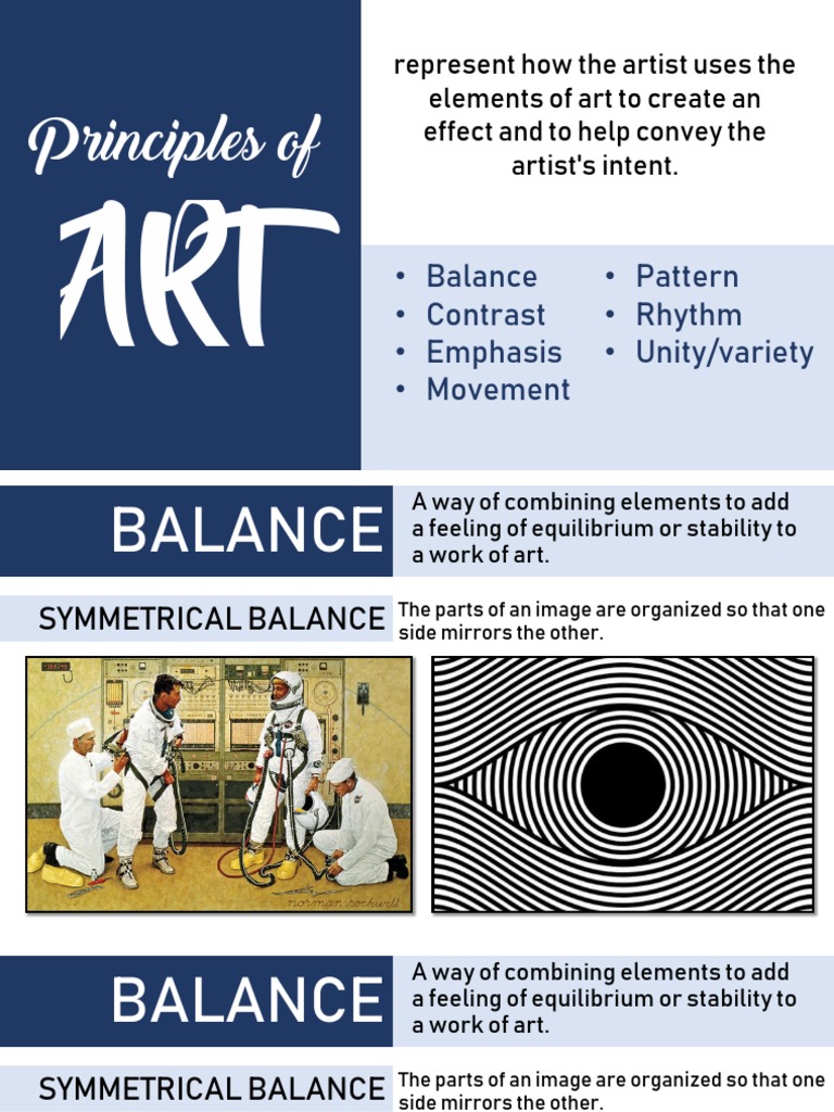 Principles of Art PDF PDF Composition (Visual Arts) Vision