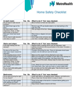 HOMEFAST Home Falls Accidents Screening Tool | PDF | Stairs | Bathroom