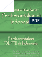 Pemberontakan Di Indonesia