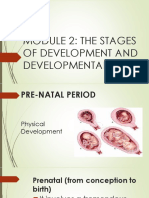 Module 2: The Stages of Development and Developmental Tasks