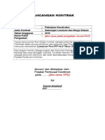 Rancangan Kontrak Tender