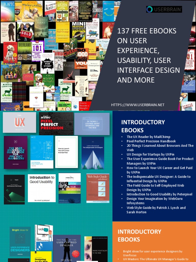 Free Ebooks on User Experience Design | PDF | User Interface Design ...