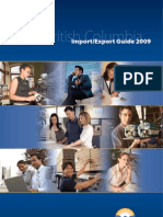 Import/Export Guide 2009