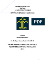 Lap - Akhir Pengkajian Konstitusi Pengujian Uu PDF