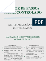 Motor de Passos Microcontrolado: Sistemas Mecânicos Controlados