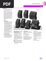 Logic Modules: Features