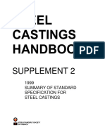 Supplement 2 - Summary of Standard Specifications for Steel Castings