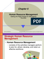 Human Resource Management: Getting The Right People For Managerial Success