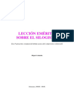 Logica Silogismos PDF