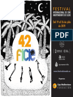 42 Festival Internacional de Cine Independiente de Elche. Cartel