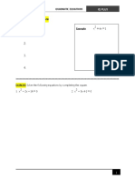 Quadratic Equ PDF