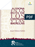 Eslava Galan Juan - La Cocina en La Ruta de Los Castillos Y Las Batallas