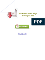 Avanukku Naan Alagu Novel PDF Free PDF