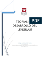 Teorias Del Desarrollo Del Lenguaje - Flgo. Rodrigo Valdés