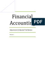 Financial Accounting: Adjustments & Adjusted Trial Balance