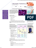 Symptoms of Peripheral Neuropathy