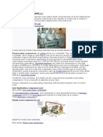 Positive Displacement: Reciprocating Compressor