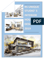 Interior House Design Report