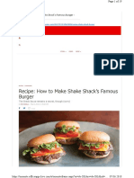 Recipe: How To Make Shake Shack's Famous Burger - Eater: Ausgeschnitten Aus