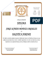 Diploma Balistica