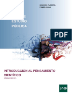 Introducción Al Pensamiento Científico 2019-20