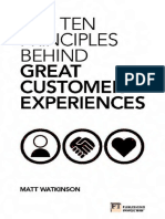 (Financial Times Series) Matt Watkinson - The Ten Principles Behind Great Customer Experiences-FT Press (2013) PDF