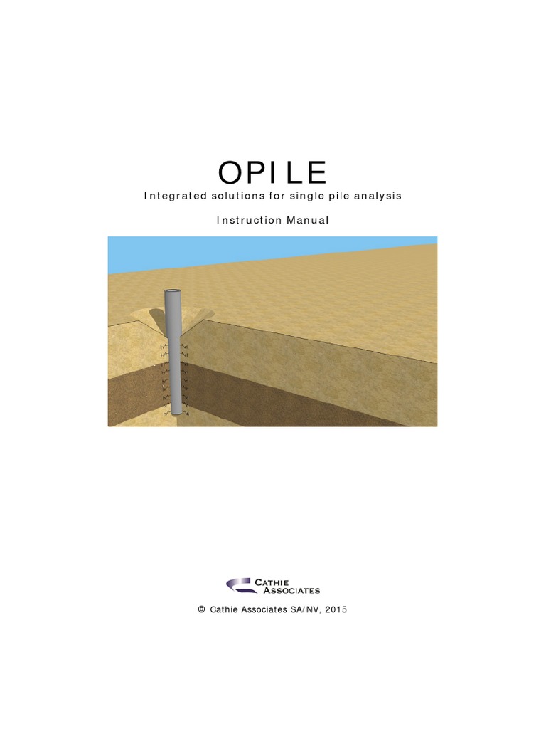 OPILE Help File PDF | PDF | Deep Foundation | Computer File