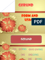 Gerund: Form and Usage