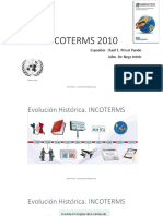 Incoterms 2010: Expositor: Raúl E. Privat Pando Adm. de Negs Intnls