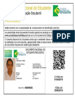 Carteira Estudantil - Documento Provisório PDF