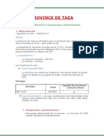 Province de Taza - 1 PDF