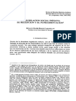 RABBI La legislación social indiana su recepción y fundamentación