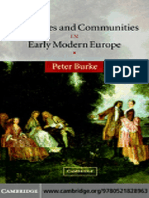 Peter Burke Languages and Communities in Early Modern Europe The Wiles Lectures 2004
