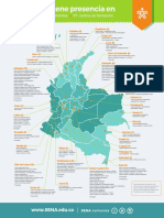 Mapa Sedes SENA 2018