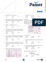 Repaso de aritmética y lógica con 12 problemas resueltos