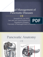 Manejo Cirúrgico de Doenças Pancreáticas