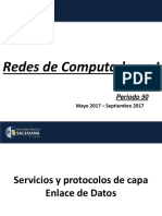 05.- [Redes de Computadoras I] - P50 - [Capitulo # 5] - Servicios y Protocolos de Capa Enlace de Datos